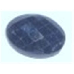 8.80 BLUE SAPPHIRE LARGE *OVAL DIAMOND CABACHON CUT*!!
