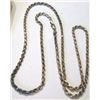 Image 1 : STERLING SILVER HEAVY ROPE CHAIN STAMPED *ITALY 925*!! TOTAL WEIGHT IS 27.09 GRAMS OR .96oz!