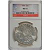 Image 1 : 1896 MORGAN DOLLAR NGC MS65