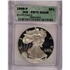 Image 1 : 1998 PROOF SILVER EAGLE ICG PR-70 DCAM