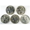 Image 2 : 5-1943 WALKING LIBERTY HALF DOLLARS MS63