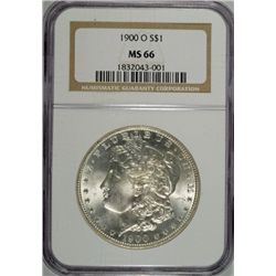 1900-O MORGAN DOLLAR NGC MS66