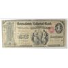 Image 2 : 1865 $1 NATIONAL STOCKBRIDGE, MA #1170 PMG VG-10