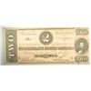 Image 1 : 1864 $2 CONFEDERATE STATES OF AMERICA NOTE