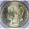 Image 2 : 1881-S MORGAN SILVER DOLLAR, PCGS MS-64+  WHITE