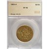 Image 1 : 1903-S $10 GOLD LIBERTY SEGS XF-45