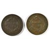 Image 2 : 1831 FINE & 1832 F/VF LARGE CENTS