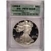 Image 1 : 1988-S PROOF SILVER EAGLE ICG PR-70 DCAM