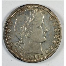 1906-D BARBER QUARTER XF
