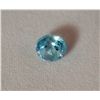 *Dark Aquamarine Gemstone  1.10ct  Round Cut 6mm  Very Nice*