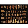 Image 1 : 47 Texas Archaic Arrowhead Points
