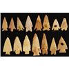 Image 1 : 15 Texas Archaic Arrow Heads