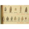 Image 2 : Framed Prehistoric Points of Texas Display