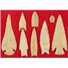Image 1 : Collection 8 White Spear Points