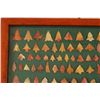 Image 2 : Shadow Box Collection of 90 Arrowheads Bear Creek