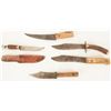 Image 1 : Collection Of Five Old Hunting Knives