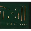 Image 2 : Miniature Archaic Indian Weapons Set in Frame