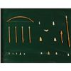 Image 3 : Miniature Archaic Indian Weapons Set in Frame