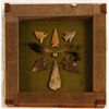 Image 2 : 2 Framed Arrow Head Displays