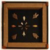 Image 3 : 2 Framed Arrow Head Displays