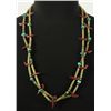 Image 1 : Zuni Indian Bird Fetish Necklace