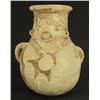 Image 1 : Double Handle Figural Pottery Vessel