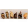 Image 1 : Collection of 6 Assorted Figural Stone Pipes