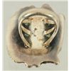Image 2 : Navajo Silver and Turquoise Ring Signed