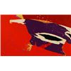 Image 2 : "Eagle Thunder" Acrylic On Canvas Signed Geronimo