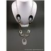 Image 1 : Hammered Sterling Silver Necklace Weight: 83.4 Grams Retail: $695.00