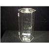 Image 2 : Clear Poly Plexi Glass Hexagon Shaped Display