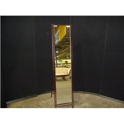 Rust Color Iron Framed Tall Dressing Mirror
