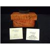 Image 1 : Hardwood Box by Talbot 4"x5 1/2"x3 3/4" 4"x5 1/2"x3 3/4" Retail: $275.00