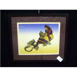 Amado Pena Etchin Entitled Maize y Metate Image 17 1/2"x 22 1/2" Overall 25 1/2"x 30 1/2" Retail: $2