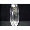 Image 3 : Beauti-Eagle Tall, Floral Clear Glass Vase, Molded 12"x5", Orif at 2 3/4" Retail: $360.00