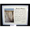 Image 1 : Wayne Murray Descriptive Plaque-8 1/2"x11" Goes Along W Artist's Ducks
