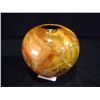 Image 1 : Eric Lima Carob-Wood Pot Inlaid w/ Turquoise 7 1/4"x7"x2 1/2 Retail: $1,800.00