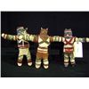 Image 1 : Three Sage Warrior Dolls 11 1/2"x12 1/2"x3" Retail: $237.00