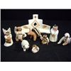 Image 1 : 9 Piece Pottery Nativity Set- by Fran Loretto Retail: $2,150.00