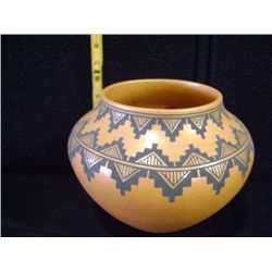 Santo Domino Pueblo Pottery by Mark Wayne Garcia 6 1/2 x8 x4 1/2  Retail: $726.00