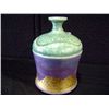 Image 1 : Raku Vase w/ Detachable Lid by Loewenkamp 7 1/2"x4 1/2" Retail: $240.00