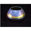 Image 1 : Loewenkamp Raku Bowl Pottery, Textured Gold Mountains 5"x7"x4" Retail: $180.00