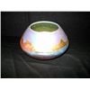 Image 2 : Loewenkamp Raku Bowl Pottery, Textured Gold Mountains 5"x7"x4" Retail: $180.00