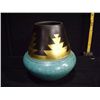 Image 1 : Loewenkamp Pottery, Raku Fired Fluted Vessel 7 1/2"x6 1/2'x3" Retail: $265.00