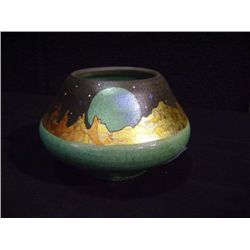 Loewenkamp Pottery, Small Star Pot 3 1/2 x5 x2 1/2  Retail: $145.00