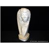 Image 1 : Carved Soap Stone Carving of Indian Woman Retail: $4,800.00