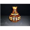 Image 3 : Assembled, Open Work  Wooden Vase 8"x5"x1" Retail: $750.00