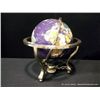 Image 14 : Alexander Kalifano 13" Globe w/ Compass Inlaid Stone Retail: $900.00