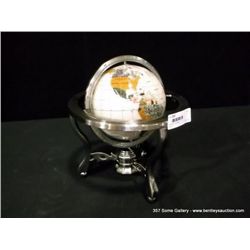 Alexander Kalifano 6" Globe w/ Compass Inlaid Stone Retail: $330.00