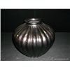 Image 1 : Gloss-Black mata Ortiz Pot, Mexico, by Heder Ortega 10"x10"x4" Retail: $1,060.00